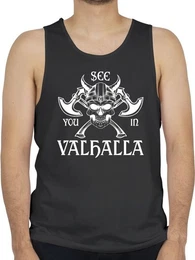 Tanktop See you in Valhalla Wikinger & Walhalla Herren