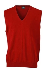 Pullunder JN 657 Herren V-Neck Pullunder Leichte Strickqualitt