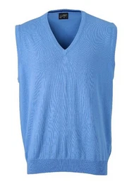 Pullunder JN 657 Herren V-Neck Pullunder Leichte Strickqualitt