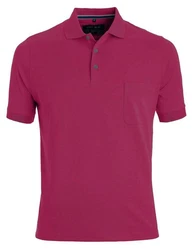 MARVELIS Poloshirt Funktions Kurzarm Rosa/Rot