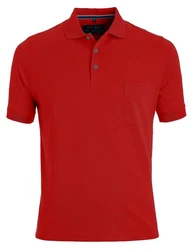 MARVELIS Poloshirt Funktions Kurzarm Rosa/Rot
