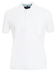MARVELIS Poloshirt Funktions Kurzarm Weiß/Creme