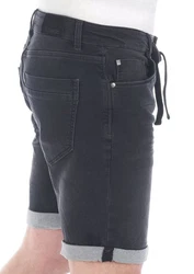 riverso Herren Jeans Shorts RIVPaul Regular Fit Bermudashorts Dunkelblau/Dunkelgrau/Grau/Schwarz