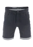 riverso Herren Jeans Shorts RIVPaul Regular Fit Bermudashorts Dunkelblau/Dunkelgrau/Grau/Schwarz