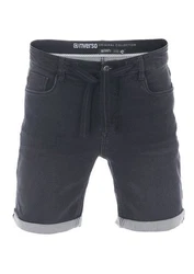 riverso Herren Jeans Shorts RIVPaul Regular Fit Bermudashorts Dunkelblau/Dunkelgrau/Grau/Schwarz