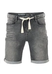 riverso Herren Jeans Shorts RIVPaul Regular Fit Bermudashorts Grau/Dunkelgrau/Hellgrau