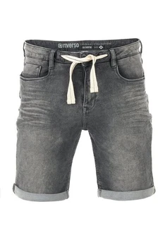 riverso Herren Jeans Shorts RIVPaul Regular Fit Bermudashorts Grau/Dunkelgrau/Hellgrau
