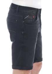 Riverso Herren Jeans Shorts RIVUdo Regular Fit Denim Short Jeansshorts Dunkelblau/Blau/Dunkelgrau