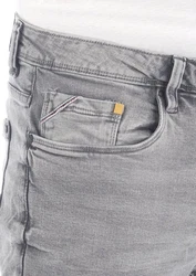 Riverso Herren Jeans Shorts RIVUdo Regular Fit Denim Short Jeansshorts Grau/Hellgrau