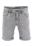 Riverso Herren Jeans Shorts RIVUdo Regular Fit Denim Short Jeansshorts Grau/Hellgrau