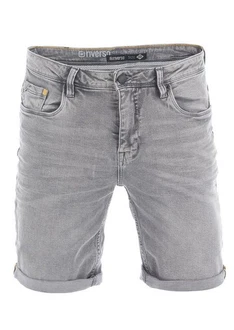 Riverso Herren Jeans Shorts RIVUdo Regular Fit Denim Short Jeansshorts Grau/Hellgrau