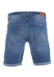 Riverso Herren Jeans Shorts RIVUdo Regular Fit Denim Short Jeansshorts Dunkelblau/Blau/Pastell