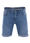 Riverso Herren Jeans Shorts RIVUdo Regular Fit Denim Short Jeansshorts Dunkelblau/Blau/Pastell