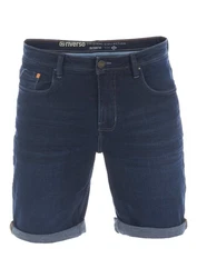 Riverso Herren Jeans Shorts RIVUdo Regular Fit Denim Short Jeansshorts Dunkelblau/Blau