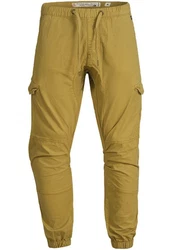 Indicode Cargohose Levy Khaki/Braun/Dunkelgrün/Beige