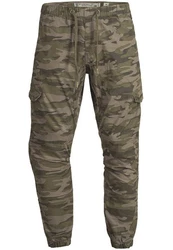 Indicode Cargohose Levy Dunkelgrün