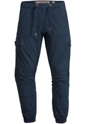 Indicode Cargohose Levy Blau/Dunkelblau/Hellblau