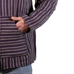 Sweatponcho Kapuzenpulli Kapu Baja Jerga Hoodie+Kapuze&Kngurutaschen Hippie