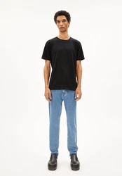 Armedangels T-Shirt JAAMES Schwarz