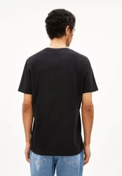 Armedangels T-Shirt JAAMES Schwarz