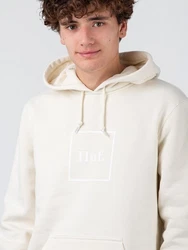HUF Box Logo Hoodie Creme/Weiß/Khaki/Beige