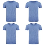 riverso T-Shirt RIVMatteo O-Neck Hellblau/Grau/Blau