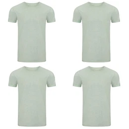 T-Shirt RIVMatteo O-Neck (4-tlg) 100% Baumwolle