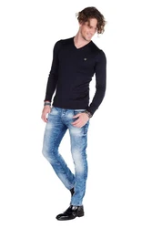 Cipo & Baxx V-Ausschnitt Pullover CP149 CP149