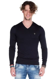 V-Ausschnitt-Pullover CP149