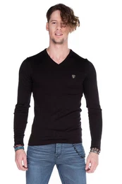 V-Ausschnitt-Pullover CP149