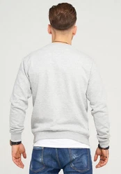 SOULSTAR Sweatshirt PORT LOUIS Grau/Silber