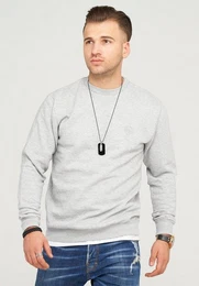 Sweatshirt PORT LOUIS mit schickem Logoprint