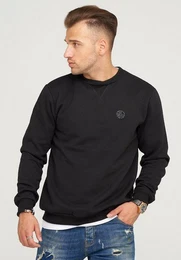 Sweatshirt PORT LOUIS mit schickem Logoprint