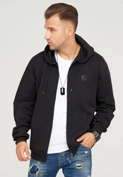 SOULSTAR Sweatjacke BUDAPEST Schwarz