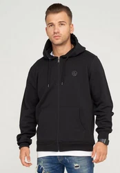 SOULSTAR Sweatjacke BUDAPEST Schwarz