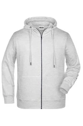 Hoodie JN 8026 Herren Kapuzen Sweatjacke gekmmte ringgesponnen