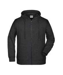 Hoodie JN 8026 Herren Kapuzen Sweatjacke gekmmte ringgesponnen