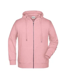 Hoodie JN 8026 Herren Kapuzen Sweatjacke gekmmte ringgesponnen