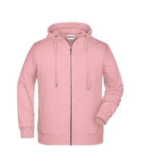 James & Nicholson Hoodie JN 8026 Kapuzen Sweatjacke Rosa