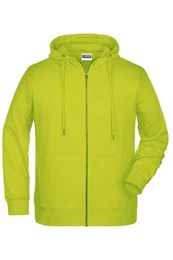 Hoodie JN 8026 Herren Kapuzen Sweatjacke gekmmte ringgesponnen