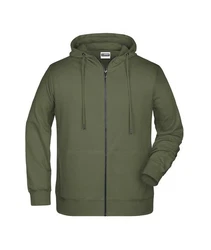 James & Nicholson Hoodie JN 8026 Kapuzen Sweatjacke 