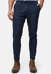 Indicode Chinohose Ignazo Dunkelblau/Blau