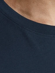 JACK & JONES JJECorp Logo Tee SS Crew Neck NOOS (12137126) Dunkelblau