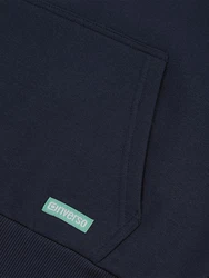 riverso Herren Kapuzenpullover RIVLinus Hoodie Sweatshirt Dunkelblau/Hellblau/Blau