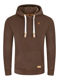 Kapuzenpullover Herren Hoodie RIVLinus Regular Fit Longsleeve Sweatshirt mit Kngurutasche