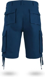 normani Bermudas Herren Shorts Kalahari Blau/Dunkelblau