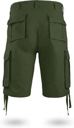 normani Bermudas Herren Shorts Kalahari Dunkelgrün/Grün