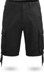 normani Bermudas Herren Shorts Kalahari Dunkelblau/Schwarz/Grau
