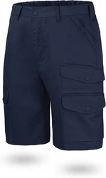 normani Bermudas Herren BDU Shorts Kebili Dunkelblau/Blau