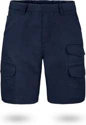 normani Bermudas Herren BDU Shorts Kebili Dunkelblau/Blau